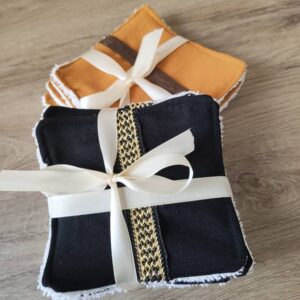 Lot de 10 lingettes lavables